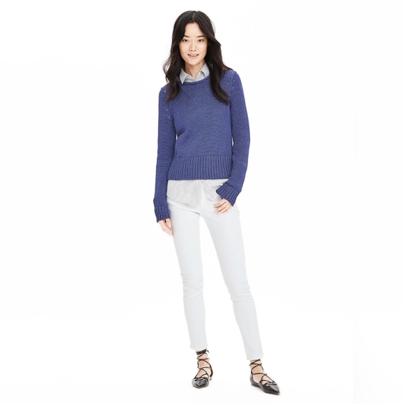 Banana Republic | Metallic Pullover Sweater - Picture 10 of 10
